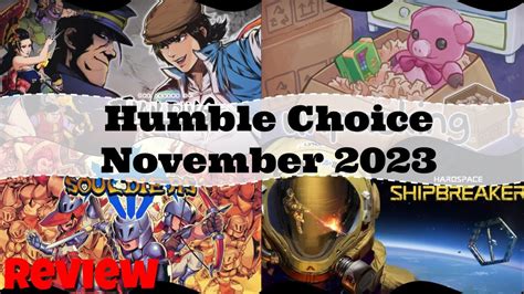 november 2023 humble choice|November 2023 Humble Choice 